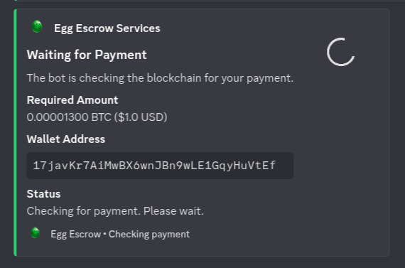 Blockchain Status Check